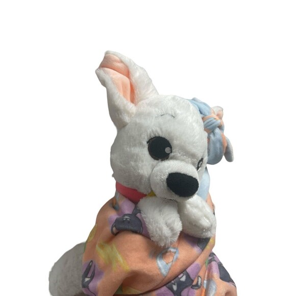 Disney Babies BOLT Plush Puppy Dog in Blanket Plush Stuffed Animal 10” Toy - Picture 5 of 16